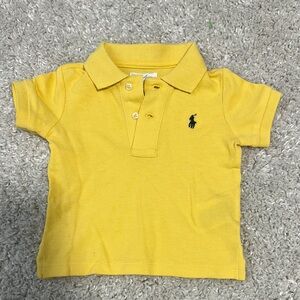 Ralph Lauren Kids Yellow Polo Shirt